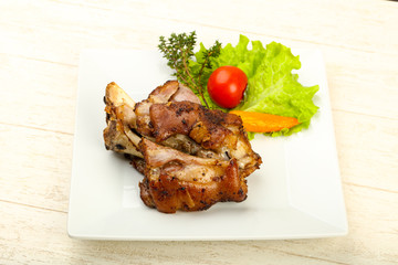 Roasted pork knee