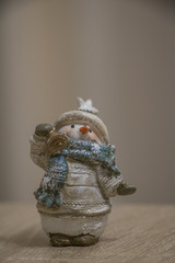 Christmas statue snowman