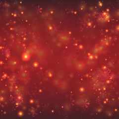 Fototapeta premium Red Christmas Background