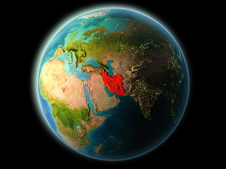 Iran in the evening