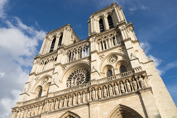 Fototapeta na wymiar パリ・ノートルダム大聖堂のイメージ