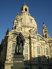 Fototapeta premium Frauenkirche Dresden lady church