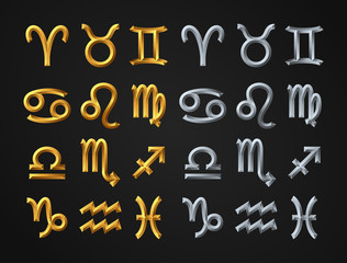 Sets of the signs of the zodiac