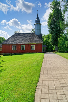Lutherische Kirche in Turaida, Gauja Nationalpark, Lettland