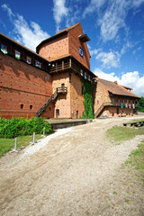 Fototapeta na wymiar Burg Turaida im Gauja Nationalpark, Lettland