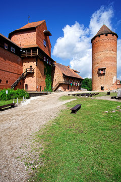 Burg Turaida im Gauja Nationalpark, Lettland