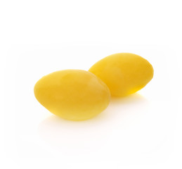 Ginkgo on white background