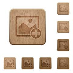 Add new image wooden buttons