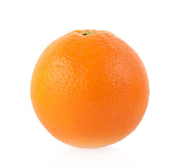 Orange fruit  on white background