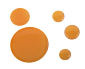 Sweet honey  on white background