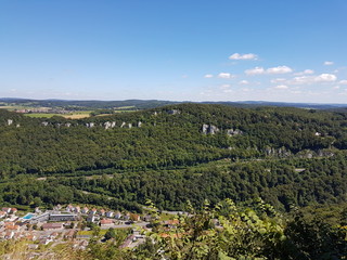 Landschaft vom Berg aus 2