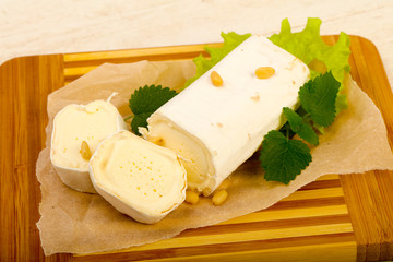 Brie cheese roll