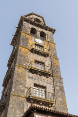 Alter Kirchturm in Spanien