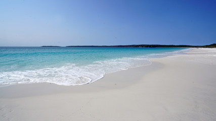 Fototapeta na wymiar White Beaches at Jervis Bay, South Coast NSW Australia