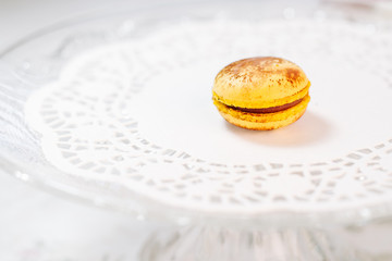 Macarons french pastries