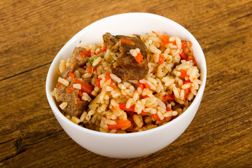 Asian rice - Plov