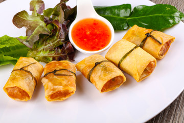 Asian spring roll