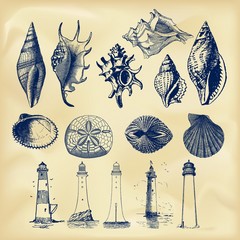 Vintage nautical collection