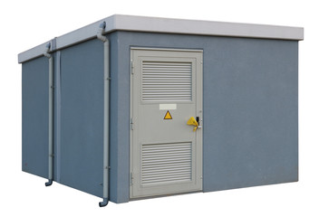 New  modern  power electric transformer box