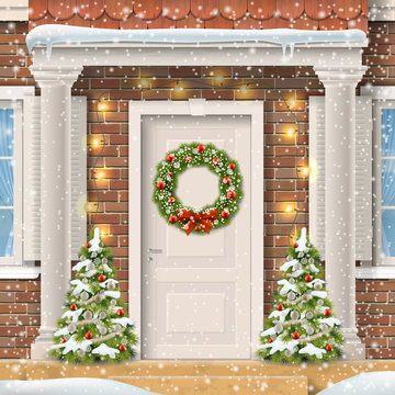 photo Front Door Christmas Door Clipart 103 best christmas front door images