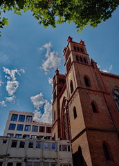 Geschlossene Friedrichwerdersche Kirche in Berlin