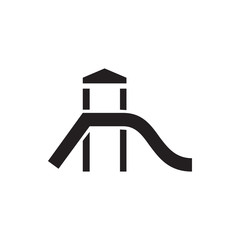 castle icon illustration