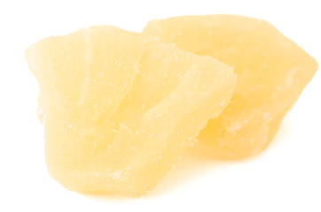 Getrocknete Ananas Nahaufnahme