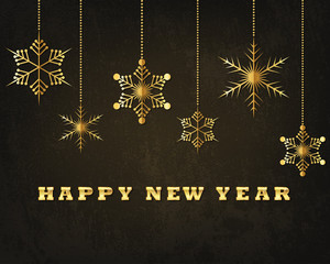 Celebratory New Year background. Vector illustration