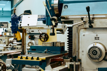 Machining shop, two vertical milling machine.