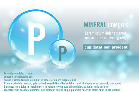 Mineral complex with chemical formula.