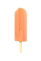 Rainbow popsicle icecream on a stick