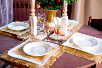 Beautiful christmas interior