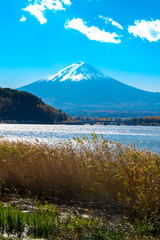 Fuji, Japan - Lake Kawaguchiko is one of the best places in Japan.