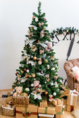 Beautiful christmas interior