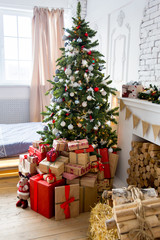 Beautiful christmas interior