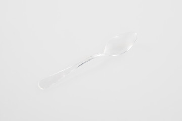 Plastic silverware spoon i