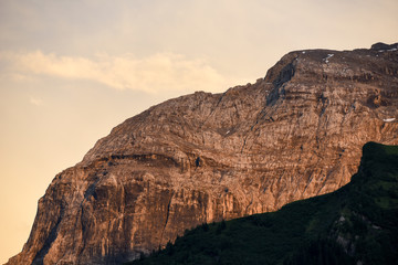 Mount Hanen at Engelberg on Switzerland
