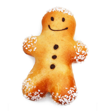 Petite brioche bonhomme