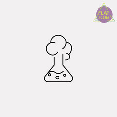 chemistry line icon
