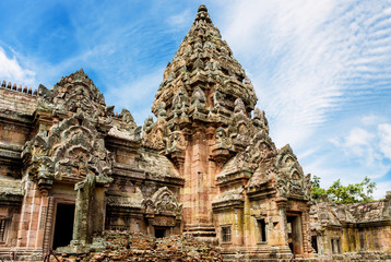 Prasat Phanom Rung Historical Park, a Khmer-style temple complex built in the 10th -13th century.