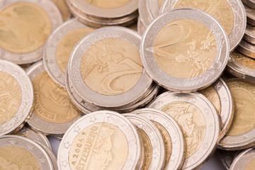 euro coins