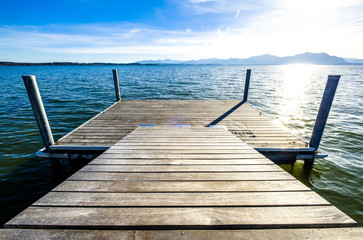 Fototapeta premium chiemsee lake