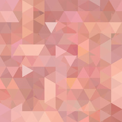Obraz premium Geometric pattern, triangles vector background in pink tone. Illustration pattern