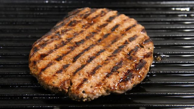 Hamburger braten