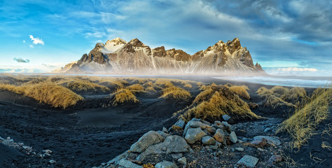 Vestrahorn Stockknes mountain range, Iceland