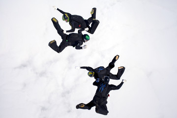 4 way formation skydiving