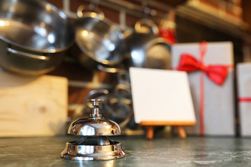 different objects on a kitchen
