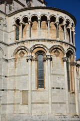 Fototapeta premium Chevet du duomo de Lucca en Toscane, Italie