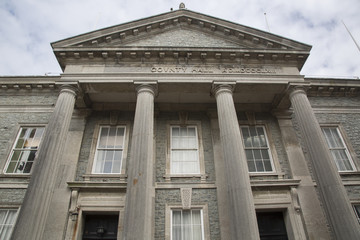 Fototapeta premium County Hall; Caernarfon; Wales