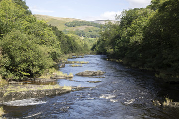 Fototapeta na wymiar River Dee; Llangollen; Wales